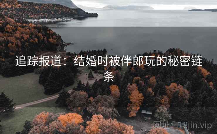 追踪报道:结婚时被伴郎玩的秘密链条